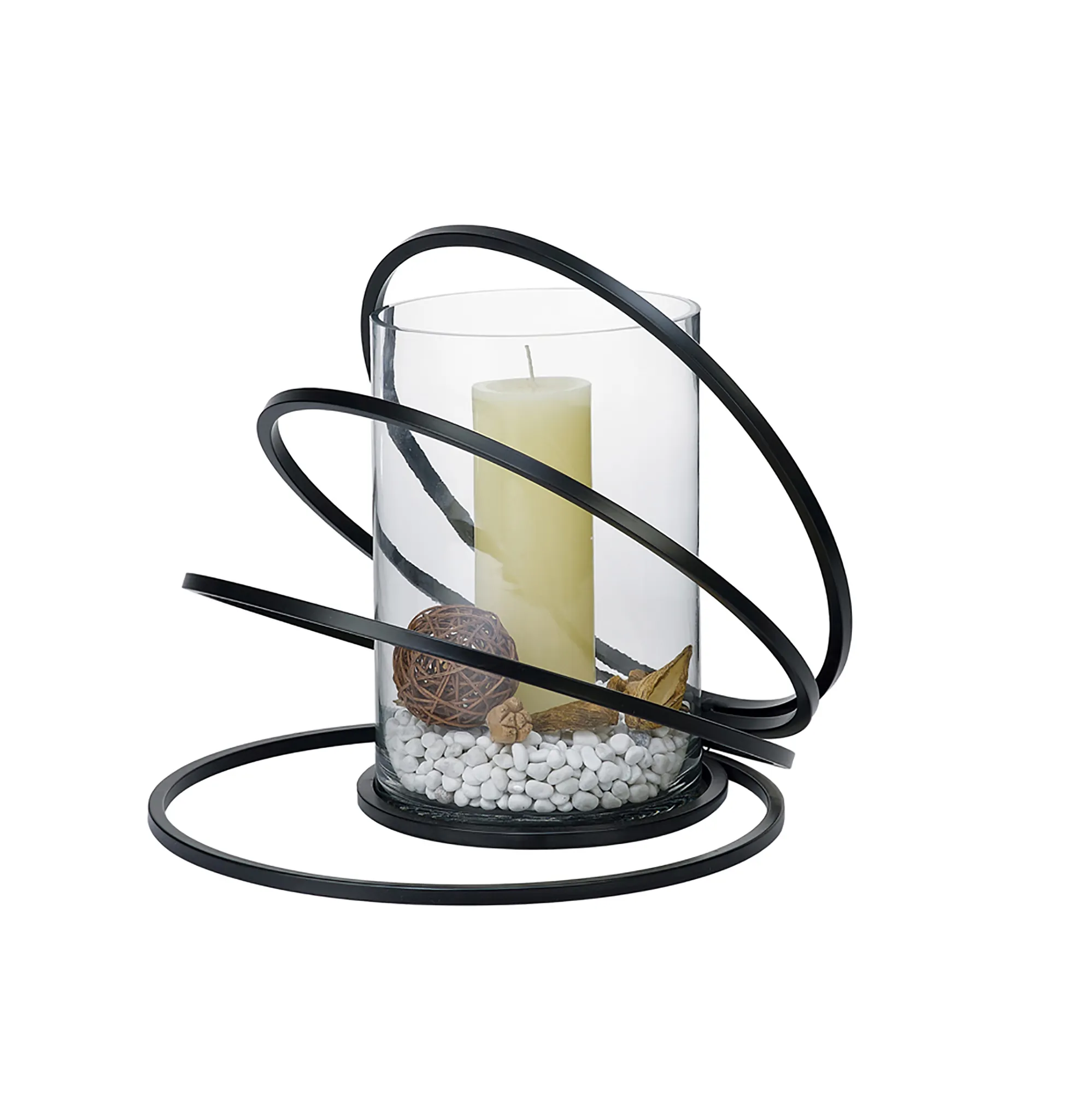 IL70706  Oreo Candle Holder 4 Ring Large